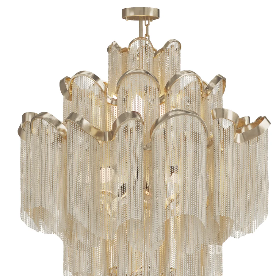 Fringe Chandelier Image 4