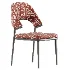 Contemporary Low Back Faux Leather Dining Chair - Thumbnail 7