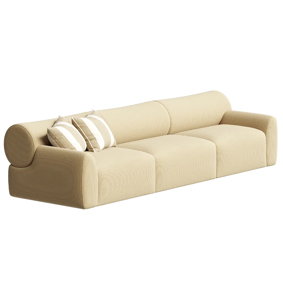 Pebble Italian Modern Sofa Image 1