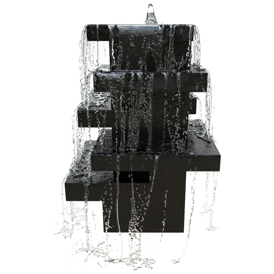 Modern Exterior Fountain Image 5
