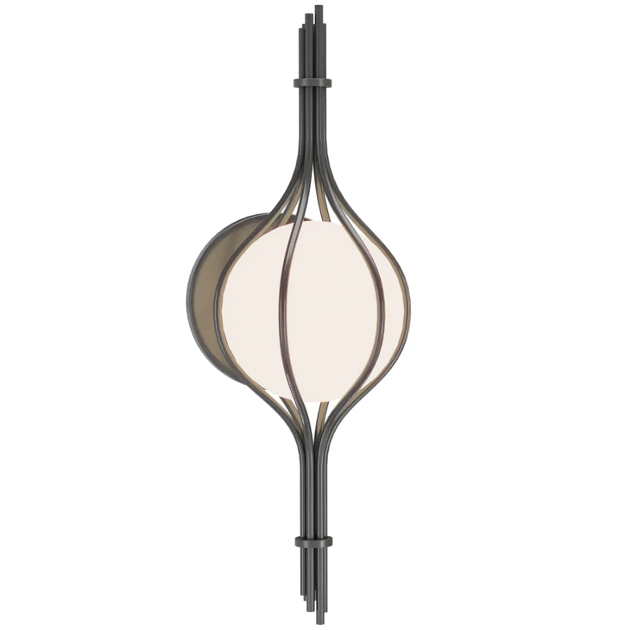 Modern Vintage Brass Wall Lamp Image 2