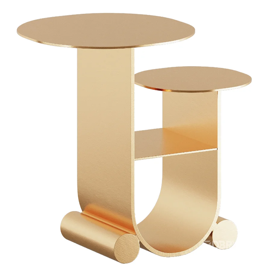 Interior metal coffee table Image 2