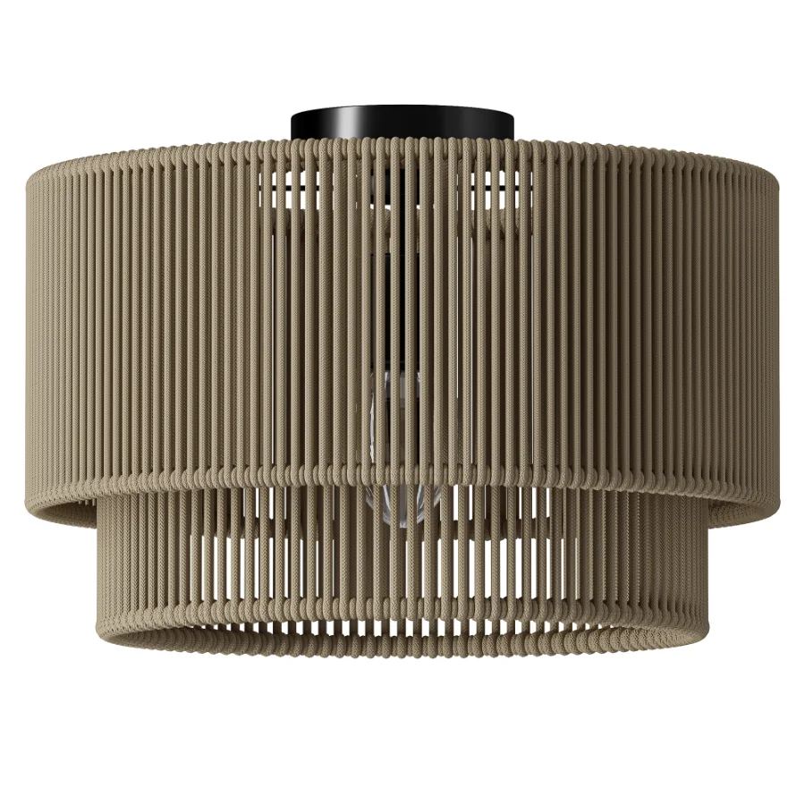 Cecillia ceiling light made of jute Image 2