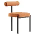 Glam Style Upholstered Dining Chair - Thumbnail 2