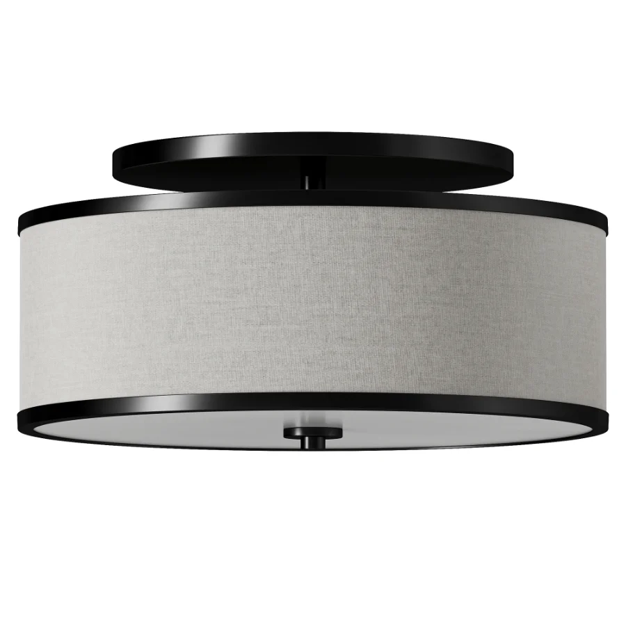 Walker Medium Flush Mount 20 Old Bronze Image 2