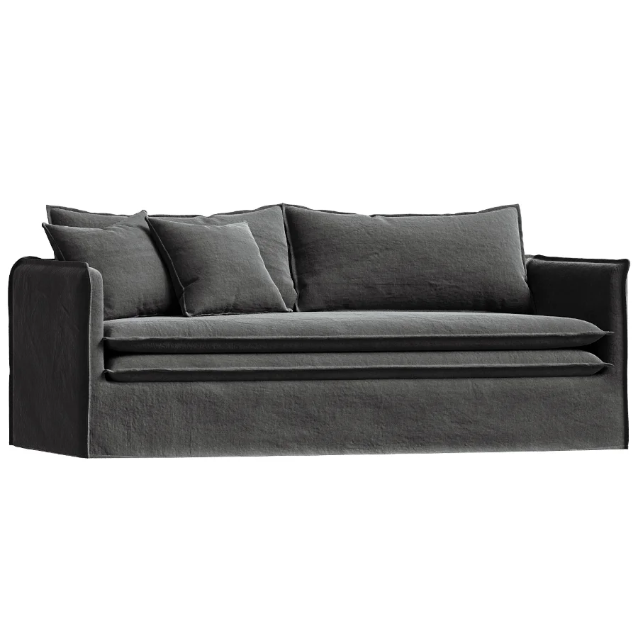 Keiichi Oxford 3 Seater Sofa Image 1