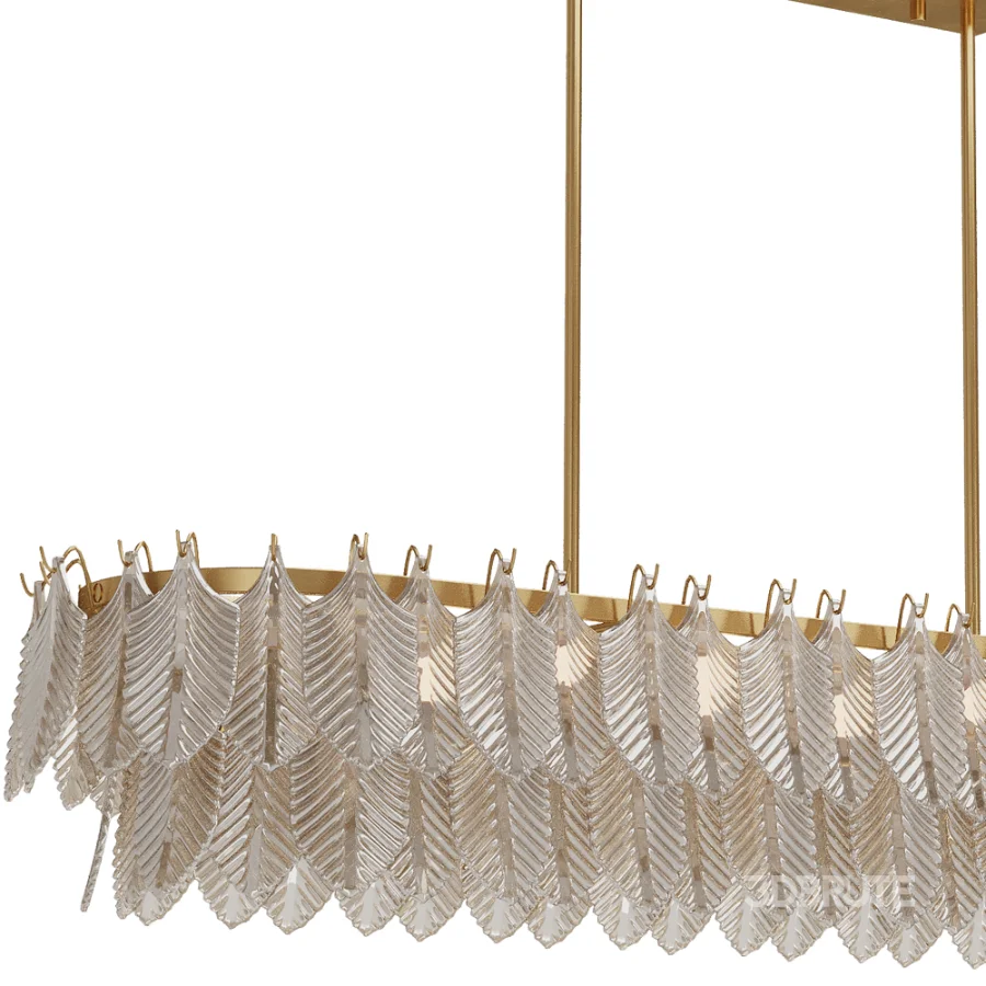 Chandelier Verbier Rectangular Image 4