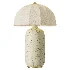Trudy Table Lamp Cream with Brass Accents - Thumbnail 1