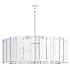 Calamette Modern Glass Round Chandelier - Thumbnail 1