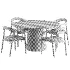 Camille Armchair Nelly Table - Thumbnail 7
