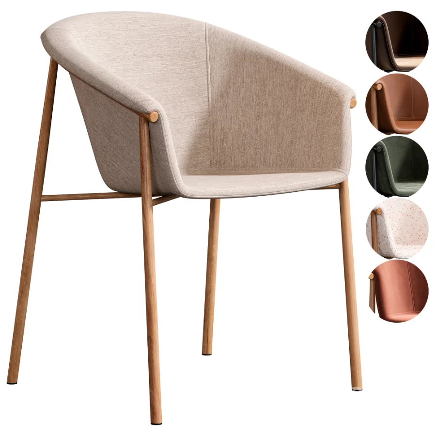 Nixon Beige Rohozhka Chair Image 1