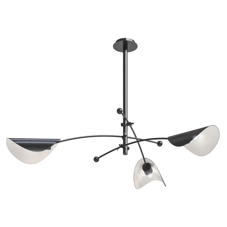 AMPM Funambule Adjustable metal ceiling lamp Image 2