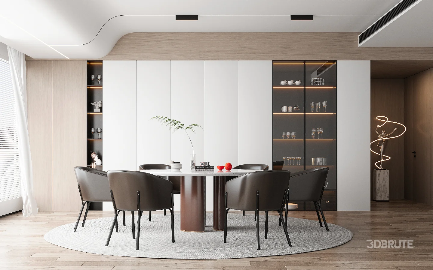 modern dining room Image 1
