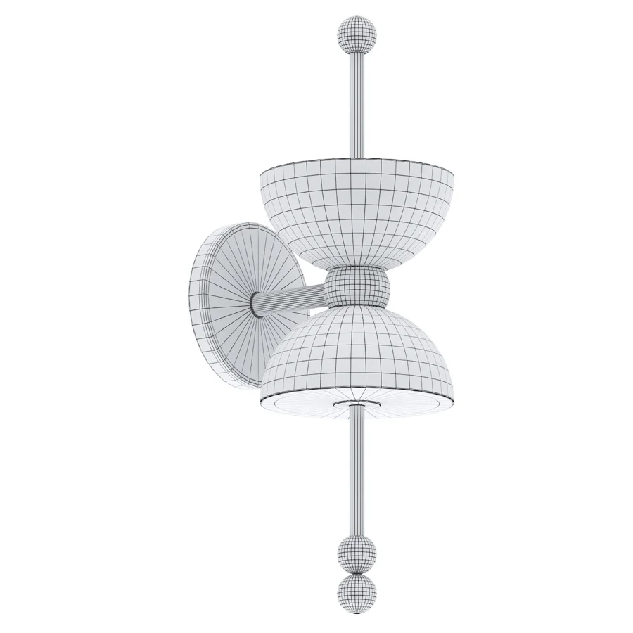 Selene Alabaster Wall Sconce Image 1