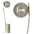 Small floor lamp Cora with travertine base - Thumbnail 1