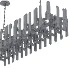 Bonnington Large Striped Chandelier - Thumbnail 7