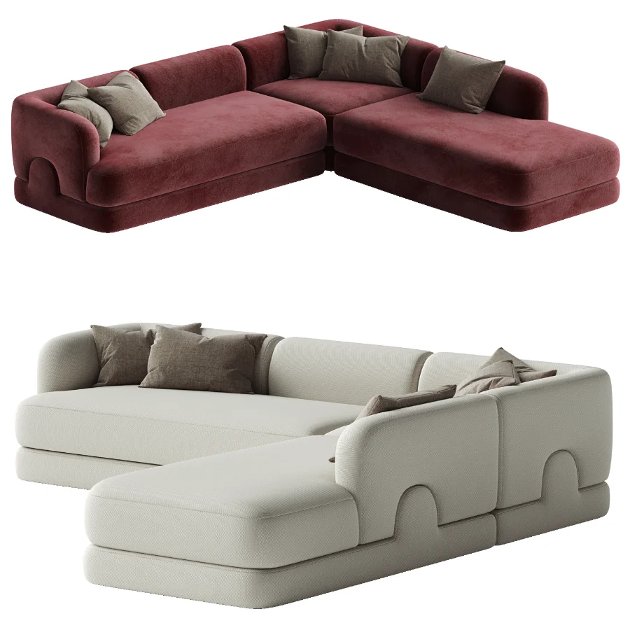 Mosaico Modular Couch 3 Image 1