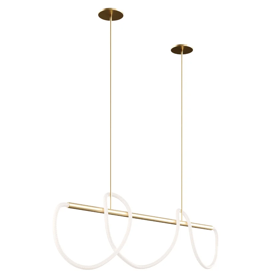 Festif Linear Pendant Lamp by Dbianco vol 1 Image 6