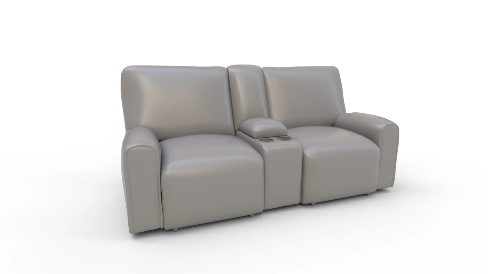 Easy-Going Stretch Recliner Loveseat Image 1