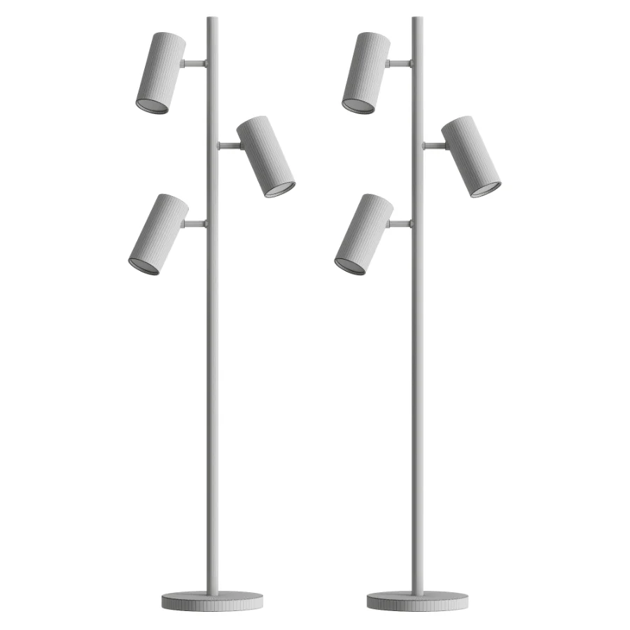 Possini Euro Canasta Trac Tree Floor Lamp Image 3
