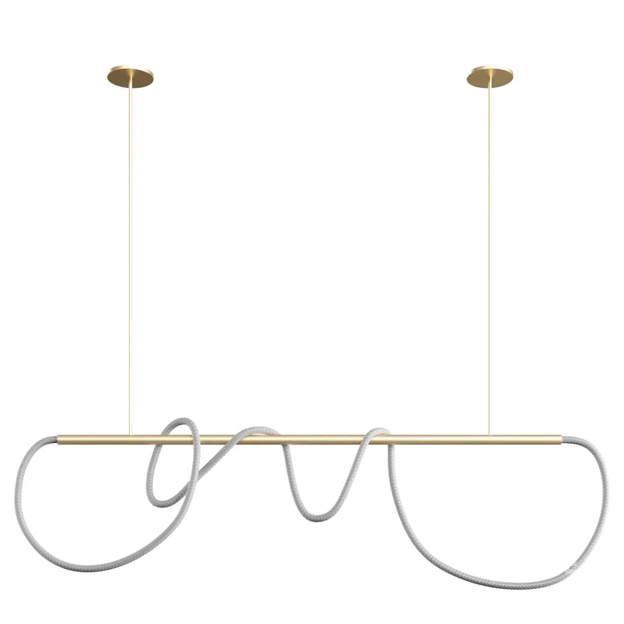 Festif Linear Pendant Lamp by Dbianco vol 2 Image 8