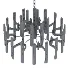 Bonnington chandelier - Thumbnail 3