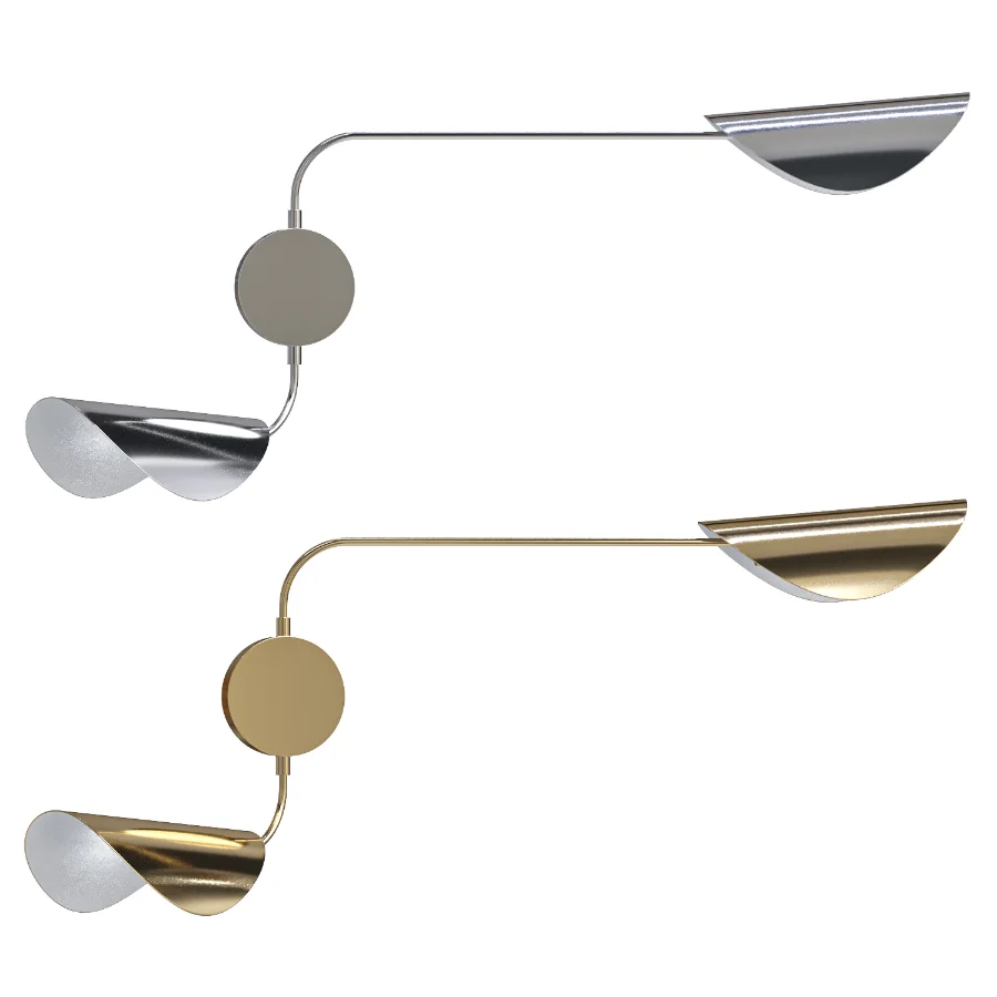 Adjustable metal wall lamp Image 5