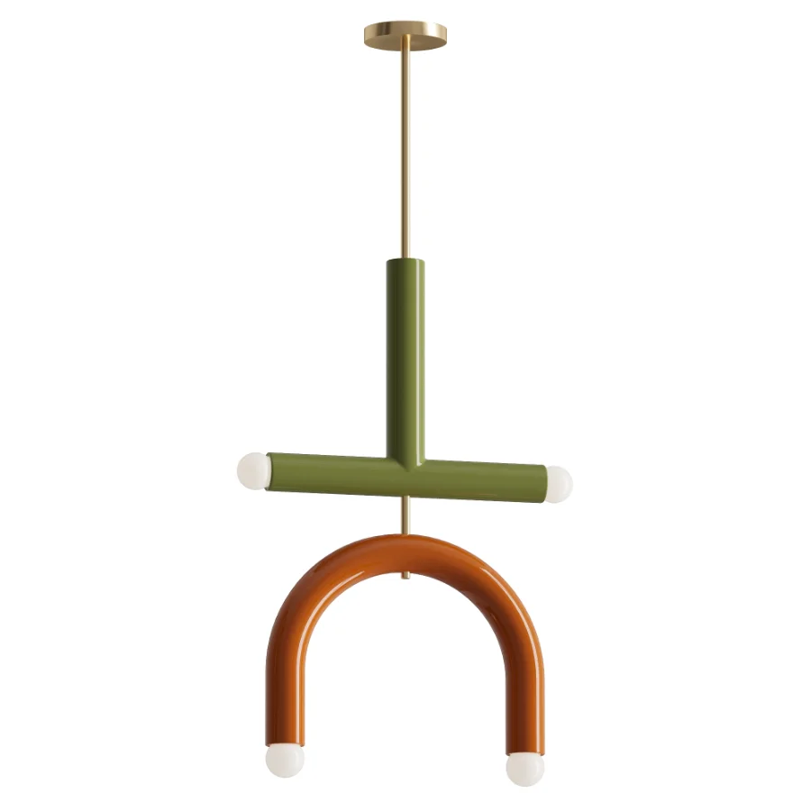 Rotating Rainbow Pendant Lamp C2 Image 1