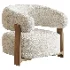 Fauteuil GRANITE – Bruin Walnoot - Thumbnail 6