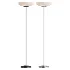 Possini Euro Nickel Light Blaster Torchiere Lamp - Thumbnail 1