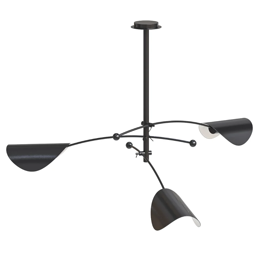 AMPM Funambule Adjustable metal ceiling lamp Image 3