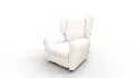 Seesaw Cream Boucle Power Recliner Chair - Thumbnail 4
