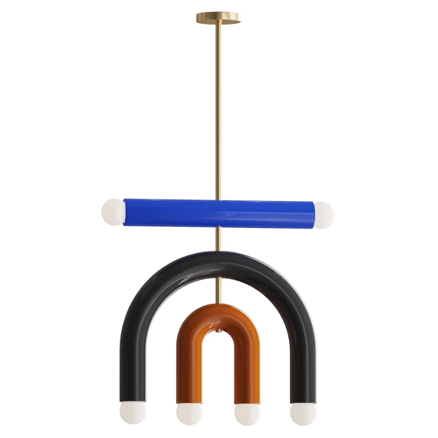 Rotating Rainbow Pendant Lamp D1 Image 1