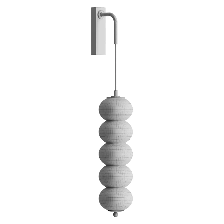 Stacked Alabaster Wall Sconce CAMPANULA Image 3