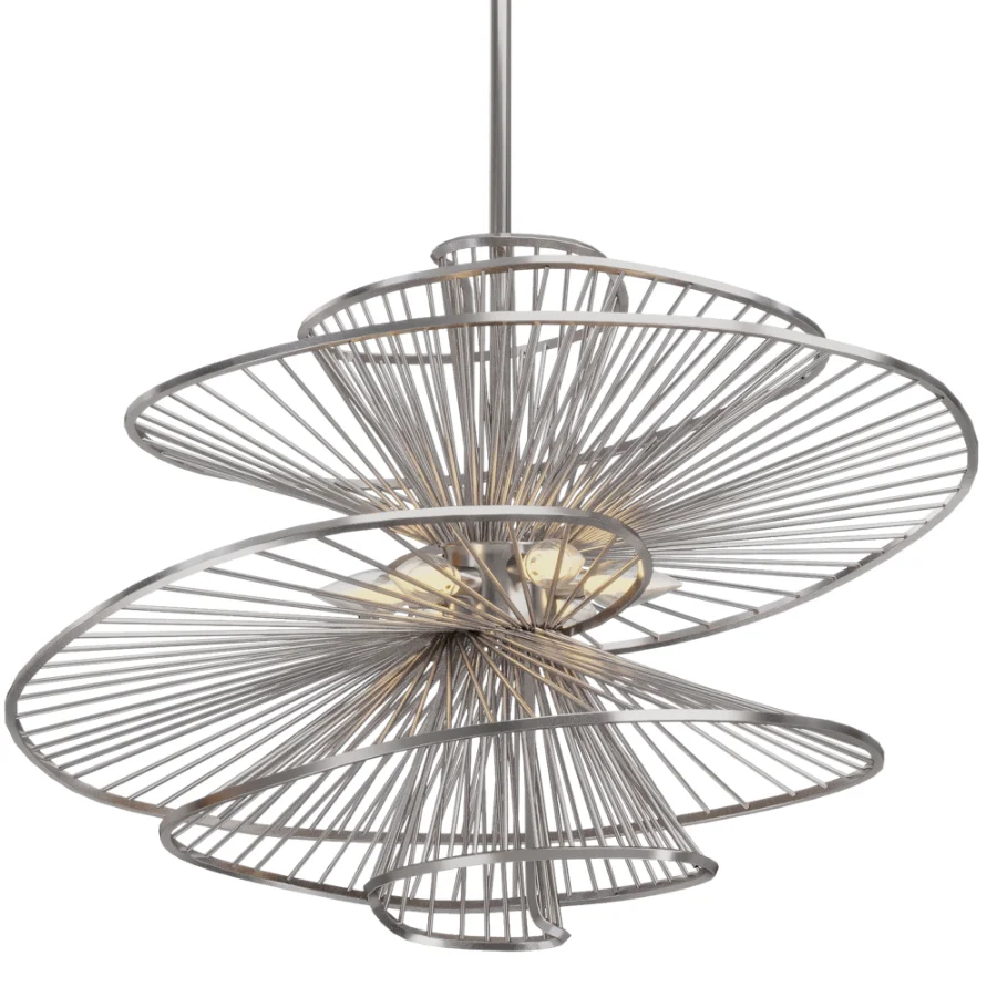 Ribbon Swirl Chandelier Image 9