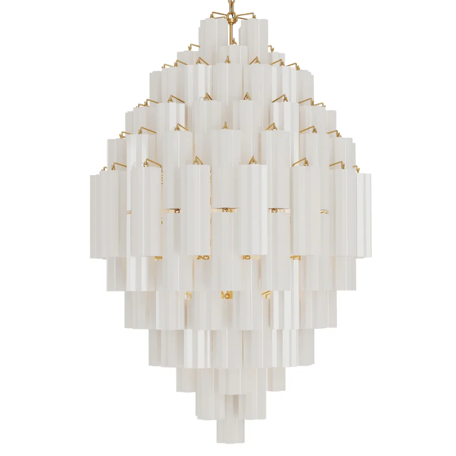 Quinzio Light Tiered Chandelier Image 4