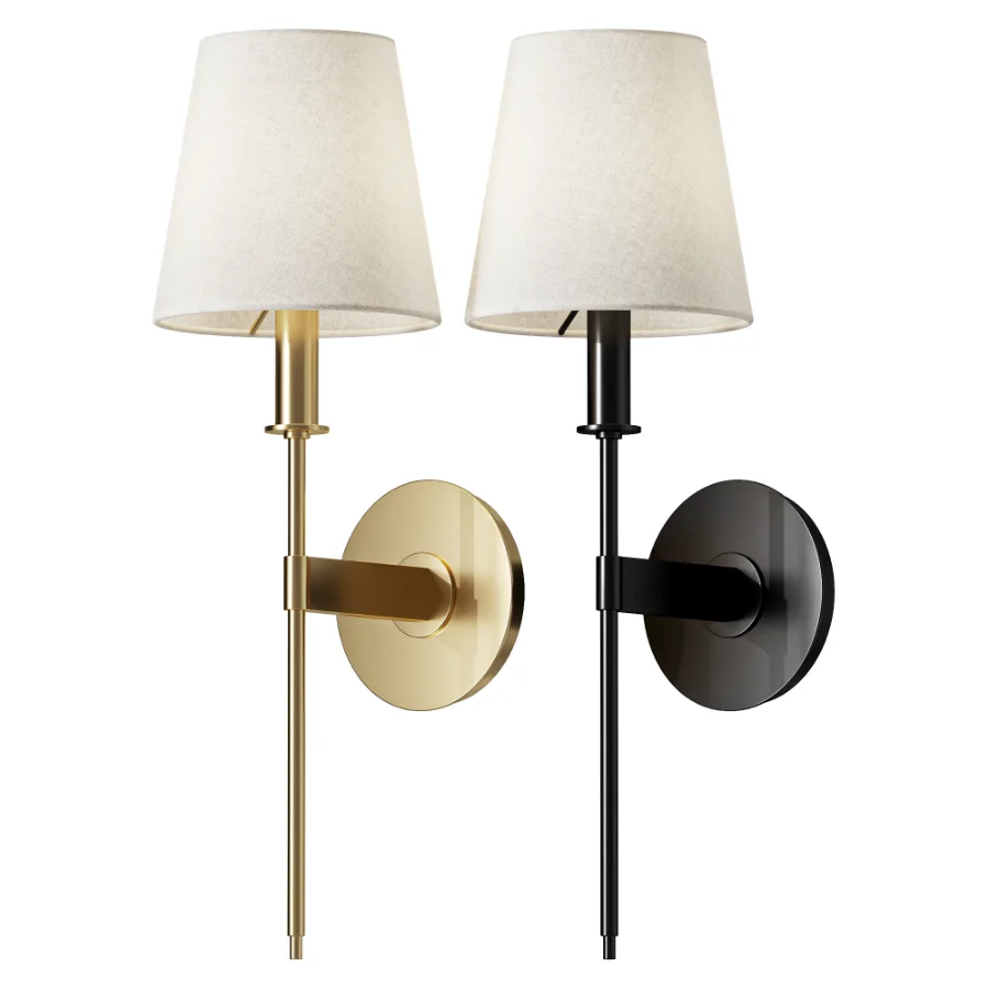Taylor Wall Sconce Matte Black Image 1