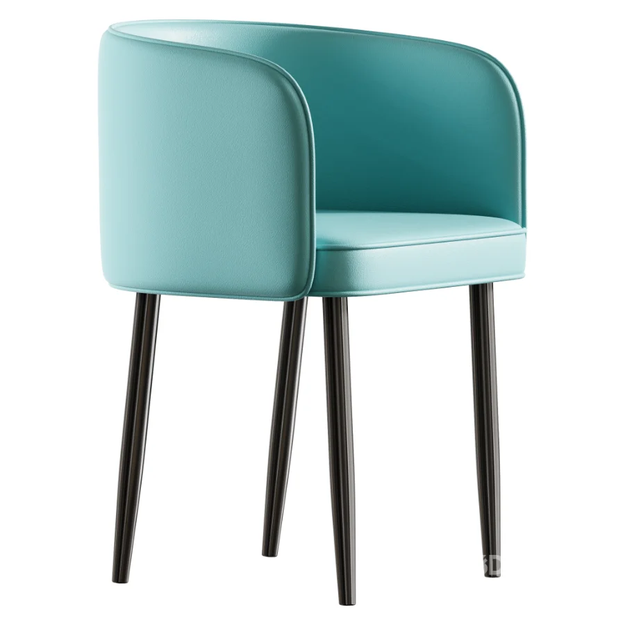 Arm Chair with Imperforate Back Image 3
