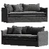 Keiichi Oxford 3 Seater Sofa - Thumbnail 3