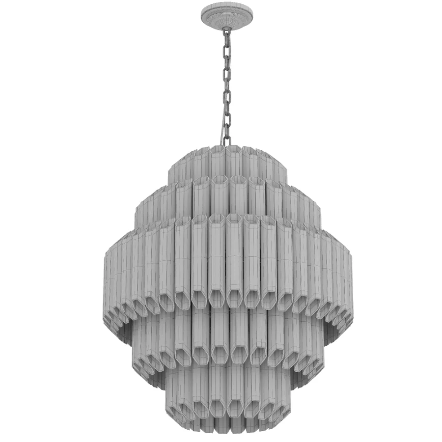 Adaline Glass Chandelier Image 5