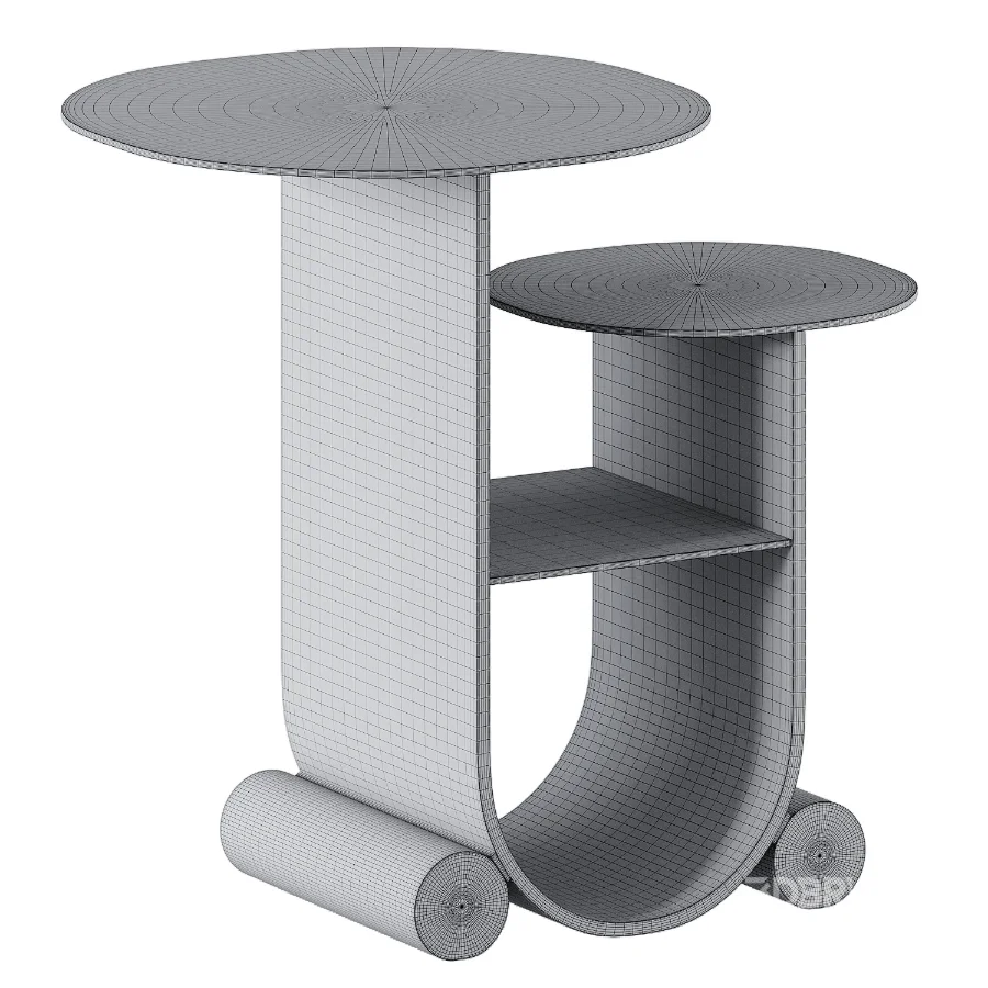Interior metal coffee table Image 3