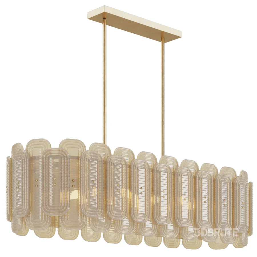 Venetian Glass Chandelier Image 1