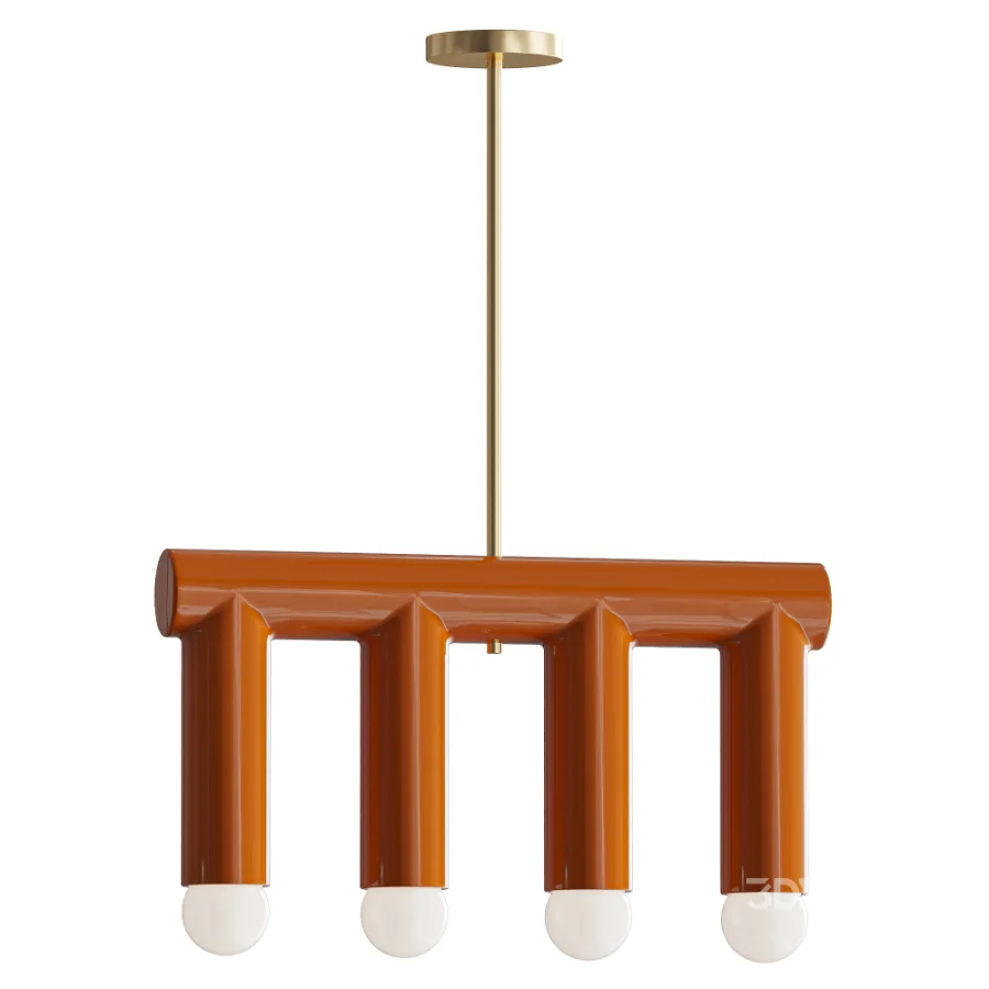 Rotating Rainbow Pendant Lamp B3 Image 1