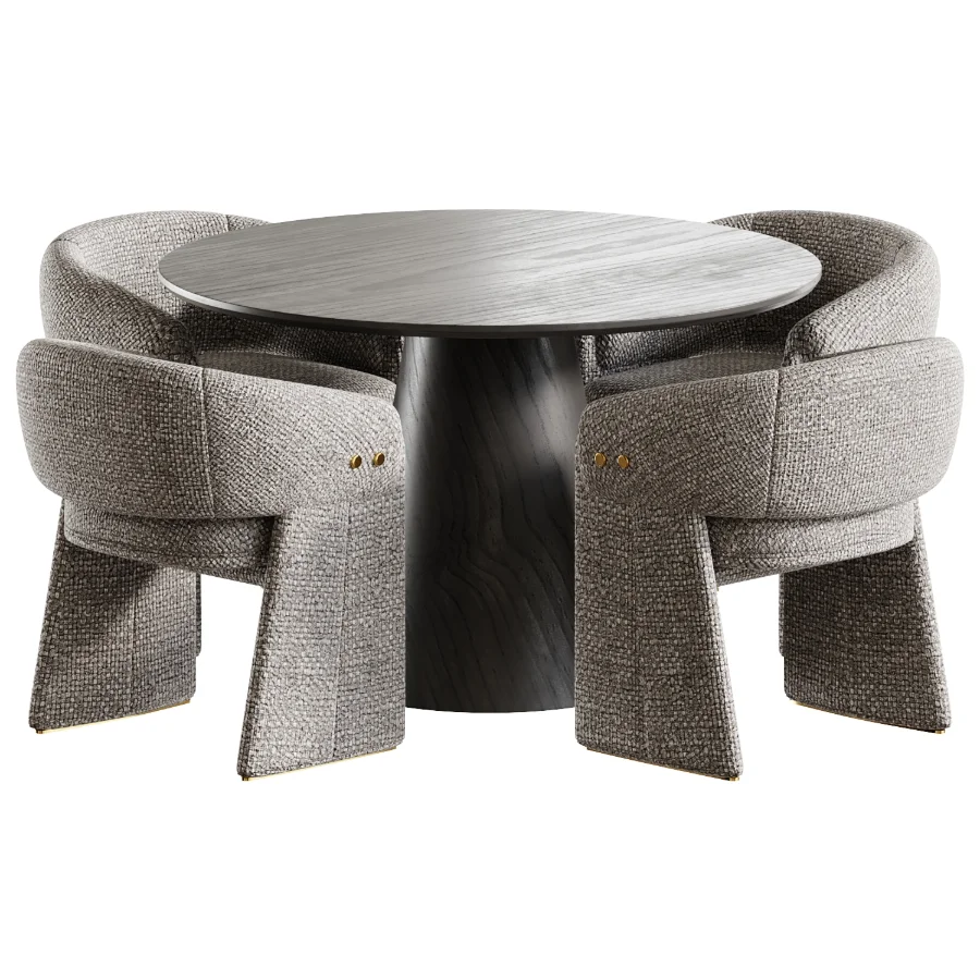 Dining chair SHELBOURNE and round table Image 3