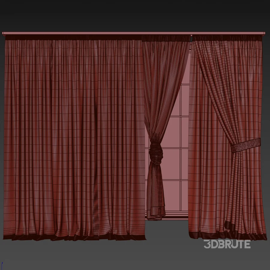 Curtain with tulle 96 Image 3