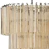 Large Janae chandelier made of glass Westwing Collection - Thumbnail 3