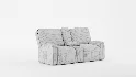 Easy-Going Stretch Recliner Loveseat - Thumbnail 11