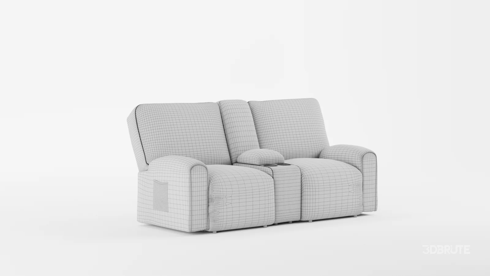 Easy-Going Stretch Recliner Loveseat Image 11