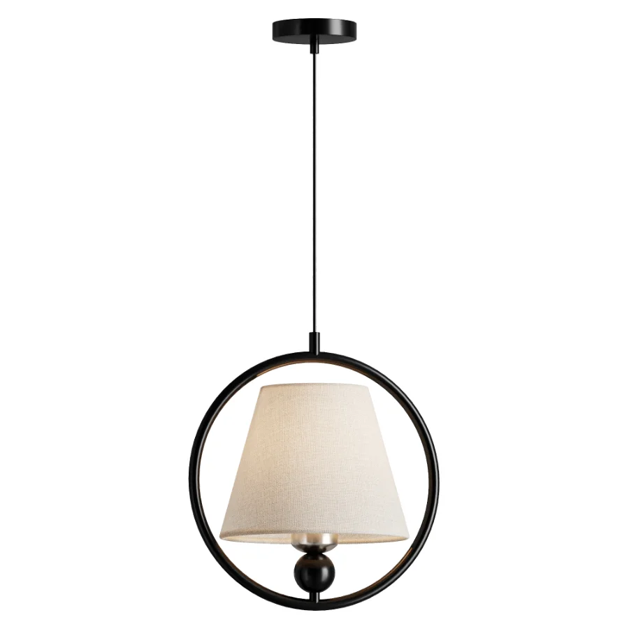 Shellure Sculptural Design Ring Hanging Lamp Image 2