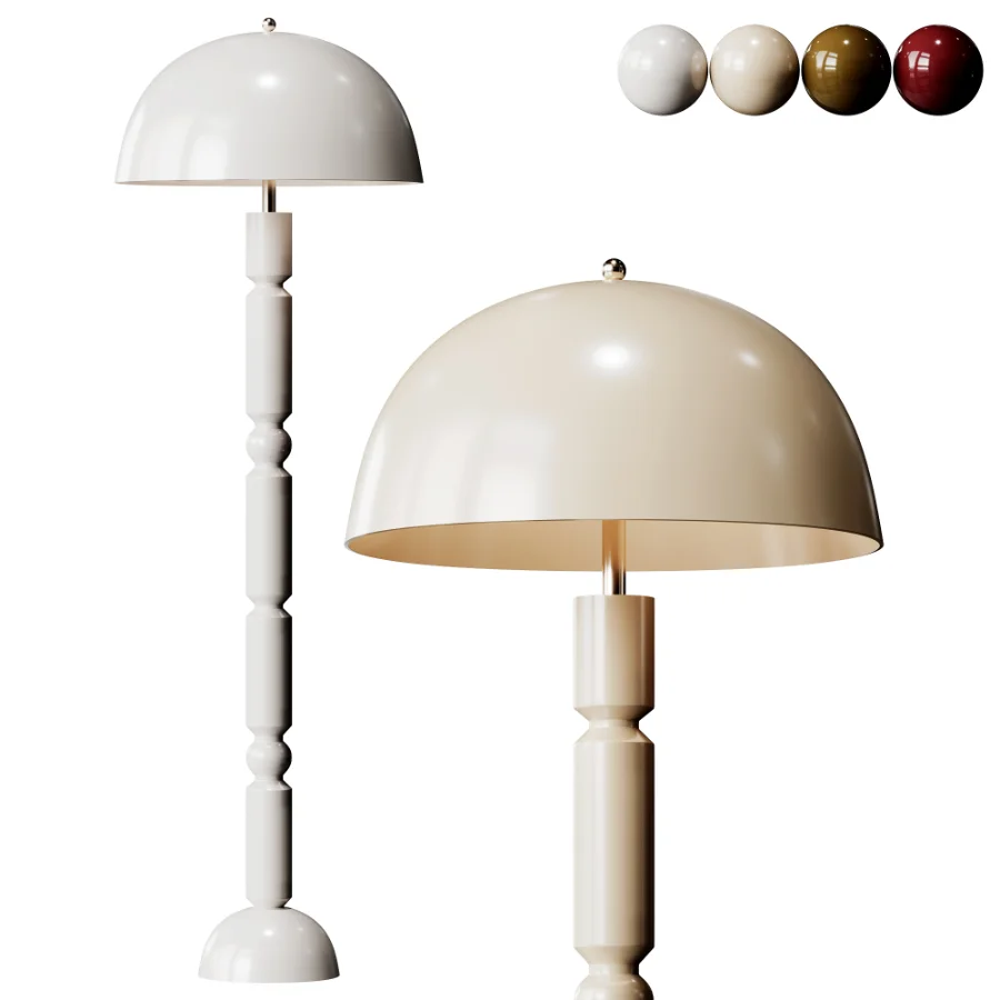 Montana Floor Lamp Satin Image 2